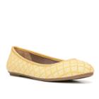 Lifestride Dorian Women's Ballet Flats, Size: 11 Wide, Yellow