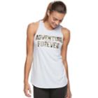 Women's Tek Gear&reg; Performance Graphic Tank, Size: Xl, Med Grey