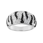 Crystal Radiance Zebra Ring, Women's, Multicolor