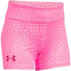 Girls 7-16 Under Armour Print Shorty Shorts, Size: Medium, Red Other