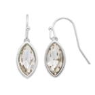 Lc Lauren Conrad Nickel Free Marquise Drop Earrings, Women's, Silver