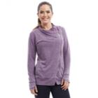 Women's Balance Collection Mayven Thumb Hole Jacket, Size: Xl, Drk Purple