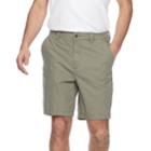 Men's Croft & Barrow&reg; Classic-fit Linen-blend Shorts, Size: 36, Lt Green