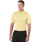 Big & Tall Grand Slam Airflow Solid Pocketed Performance Golf Polo, Men's, Size: 2xb, Med Yellow
