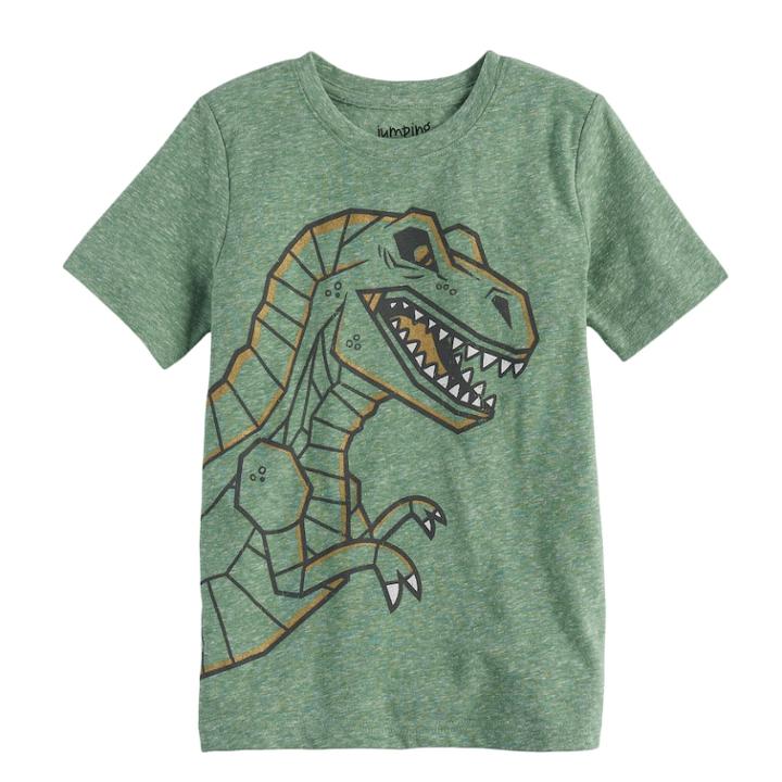Boys 4-10 Jumping Beans&reg; Heathered Graphic Tee, Size: 6, Light Blue