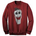 Big & Tall A Nightmare Before Christmas Jack Skellington Holiday Fleece Sweatshirt, Men's, Size: 3xl Tall, Brt Red