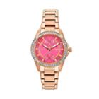Drive From Citizen Eco-drive Women's Pov Stainless Steel Watch, Size: Medium, Pink