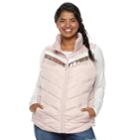 Juniors' Plus Size So&reg; Puffer Vest, Teens, Size: 2xl, Yellow