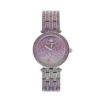 Juicy Couture Women's Victoria Crystal Stainless Steel Watch - 1901321, Size: Medium, Multicolor