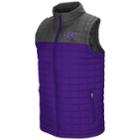 Men's Tcu Horned Frogs Amplitude Puffer Vest, Size: Medium, Drk Purple