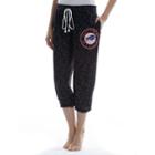 Women's Concepts Sport Buffalo Bills Backboard Capri Pants, Size: Small, Grey (charcoal)