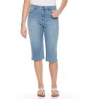 Women's Gloria Vanderbilt Amanda Skimmer Pants, Size: 14, Med Blue