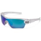 Youth Under Armour Menace Blade Wrap Sunglasses, Men's, White