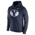 Men's Nike Byu Cougars Club Hoodie, Size: Xxl, Blue (navy)