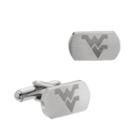 Fiora Stainless Steel West Virginia Mountaineers Cuff Links, Men's, Grey