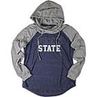 Women's Penn State Nittany Lions School Pride Hooded Tee, Size: Xl, Blue (navy)