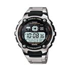 Casio Men's Illuminator Stainless Steel Digital Chronograph Watch - Ae2000wd-1av, Multicolor