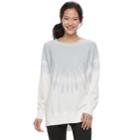 Juniors' So&reg; Oversized Sweatshirt, Teens, Size: Small, Light Grey