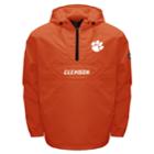 Men's Franchise Club Clemson Tigers Swift Pullover Jacket, Size: Medium, Orange