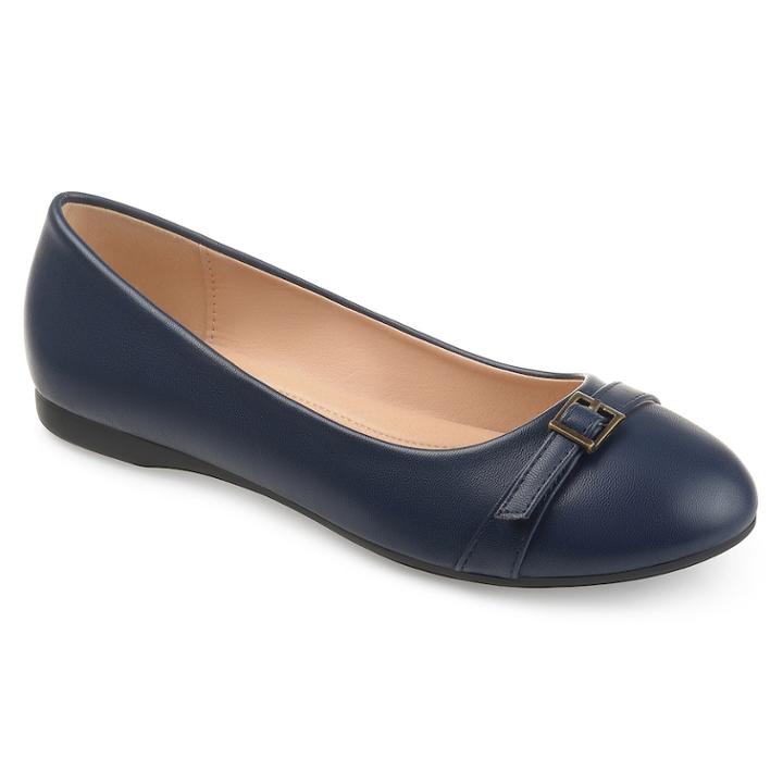 Journee Collection Trudy Women's Ballet Flats, Size: Medium (8.5), Blue
