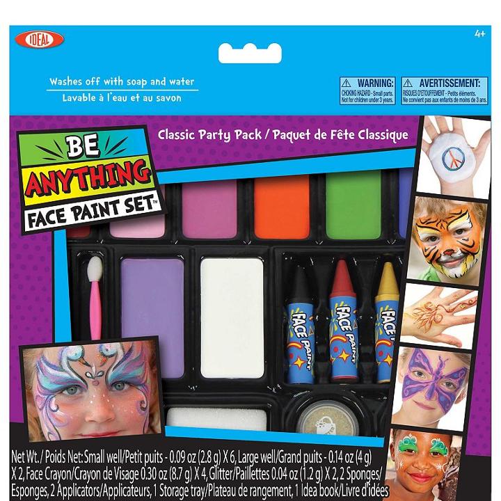 Ideal Be Anything Classic Party Pack Face Painting Kit ()