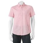 Men's Sonoma Goods For Life&trade; Modern-fit Solid End-on-end Button-down Shirt, Size: Xl, Orange Oth