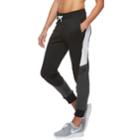 Women's Nike Sportswear Color Block Mid-rise Jogger Pants, Size: Medium, Grey (charcoal)