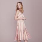 Lc Lauren Conrad Dress Up Shop Collection Pieced Slip Dress - Women's, Size: 12, Lt Orange
