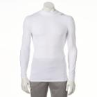 Men's Adidas Mockneck Base Layer Top, Size: Medium, White