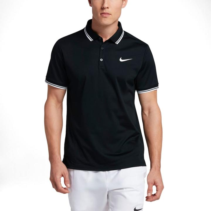 Men's Nike Tennis Polo, Size: Xxl, Grey (charcoal)