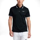 Men's Nike Tennis Polo, Size: Xxl, Grey (charcoal)