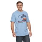 Big & Tall Sonoma Goods For Life&trade; Sunset & Palm Trees Graphic Tee, Men's, Size: 3xl Tall, Med Blue
