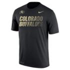 Men's Nike Colorado Buffaloes Legend Staff Sideline Dri-fit Tee, Size: Xxl, Black