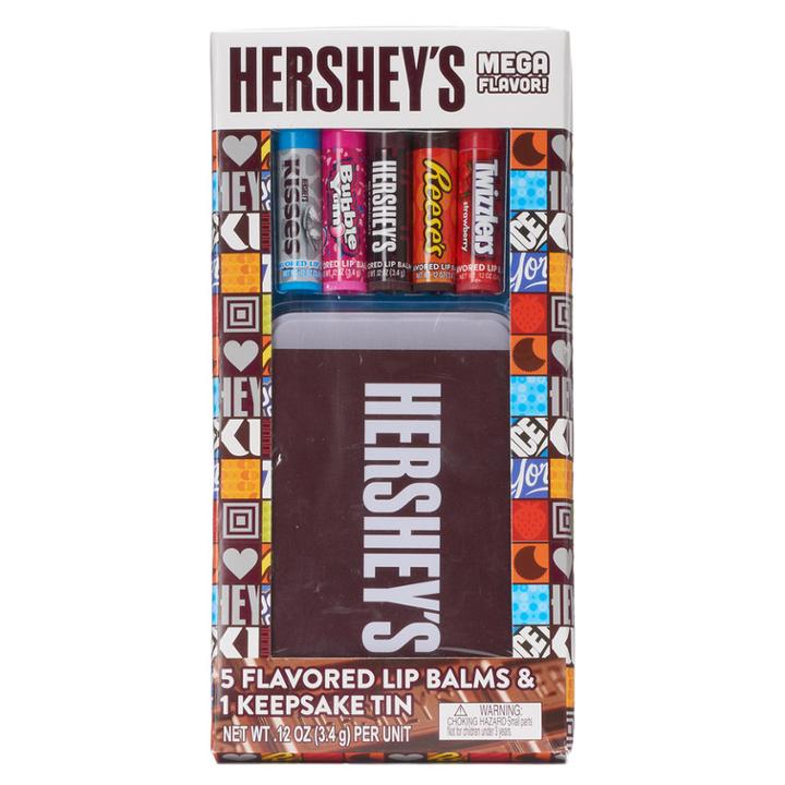 Hershey's 5-pk. Candy Flavored Lip Balm Tin, Multicolor