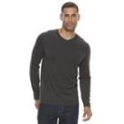 Big & Tall Apt. 9&reg; Premier Flex Classic-fit Stretch V-neck Tee, Men's, Size: 2xb, Med Grey