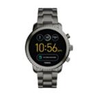 Fossil Men's Q Explorist Gen 3 Stainless Steel Smart Watch - Ftw4001, Size: Large, Black