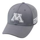 Adult Top Of The World Minnesota Golden Gophers Bolster One-fit Cap, Med Grey