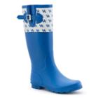 Women's Spirit Co. Kentucky Wildcats Rain Boots, Size: 7, Blue