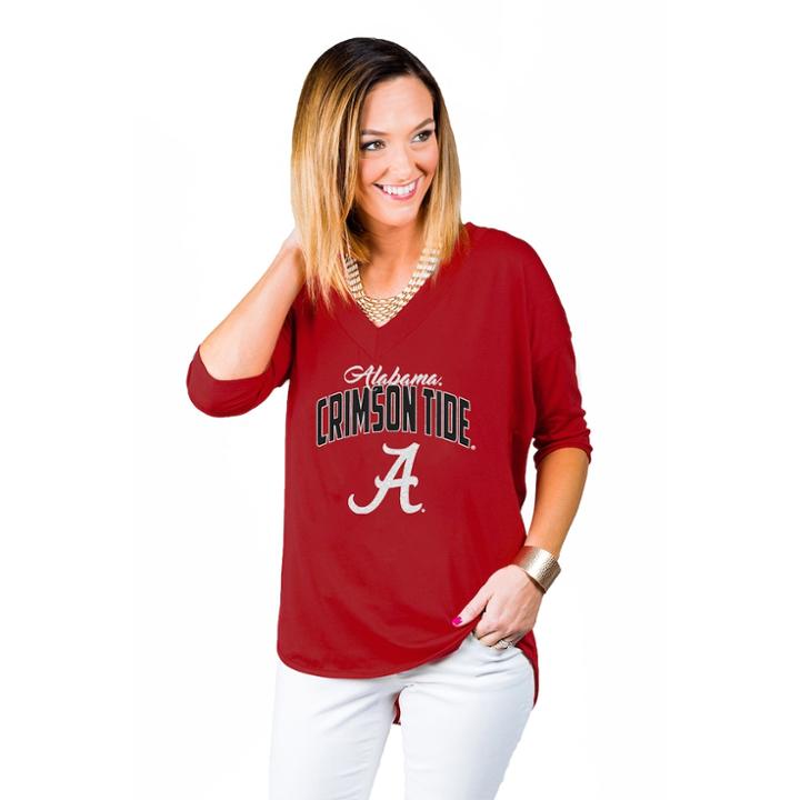 Women's Gameday Couture Alabama Crimson Tide Team Tee, Size: Small, Dark Red
