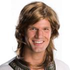 Adult 70's Hairstyle Costume Wig, Men's, Brown