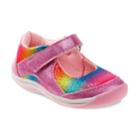 Laura Ashley Glittery Toddler Girls' Mary Jane Shoes, Size: 7 T, Pink