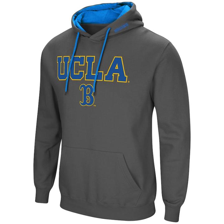 Men's Ucla Bruins Pullover Fleece Hoodie, Size: Small, Grey
