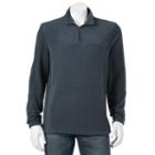 Men's Croft & Barrow&reg; Classic-fit Arctic Fleece Quarter-zip Pullover, Size: Medium, Dark Blue