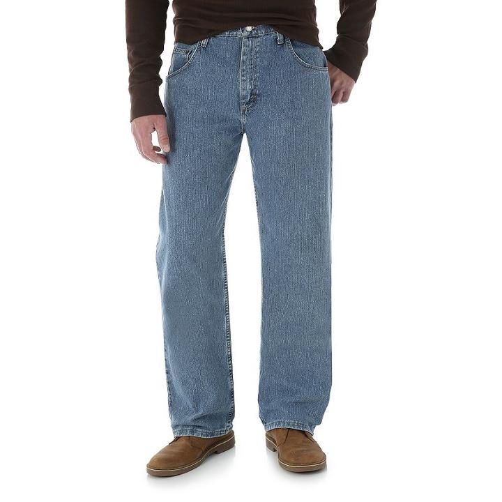 Men's Wrangler Loose-fit Jeans, Size: 34x29, Blue Other