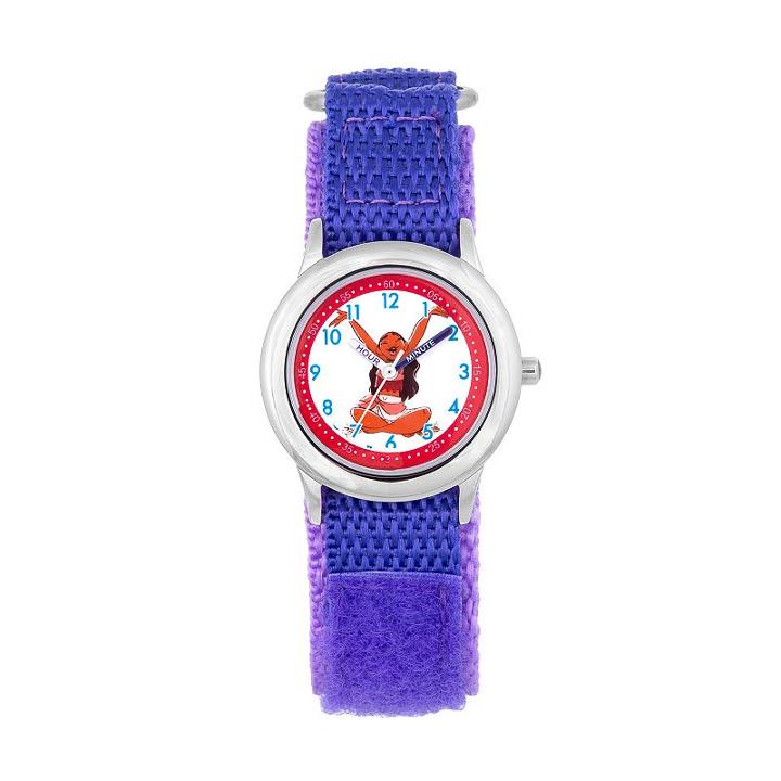 Disney's Moana Kids' Time Teacher Watch, Women's, Purple