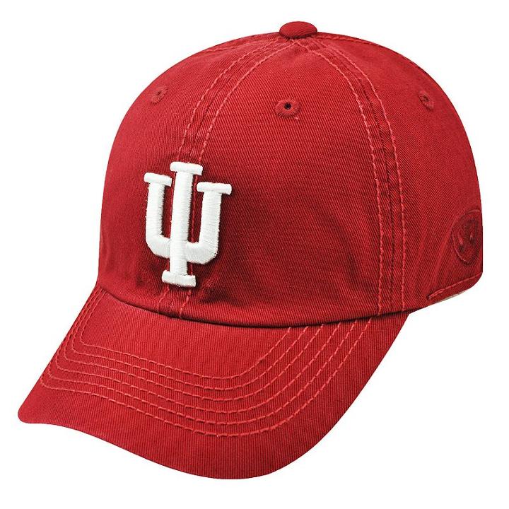 Adult Top Of The World Indiana Hoosiers Crew Baseball Cap, Brt Orange