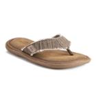 Crevo Monterey Ii Men's Hemp Flip-flops, Size: 8, Dark Brown