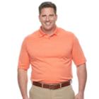 Big & Tall Haggar Regular-fit Space-dye Polo, Men's, Size: 3xb, Drk Orange
