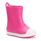Crocs Bump It Kids' Waterproof Rain Boots, Girl's, Size: 13, Pink