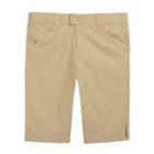 Girls 4-20 & Plus Size French Toast School Uniform Bermuda Shorts, Girl's, Size: 18, Beig/green (beig/khaki)